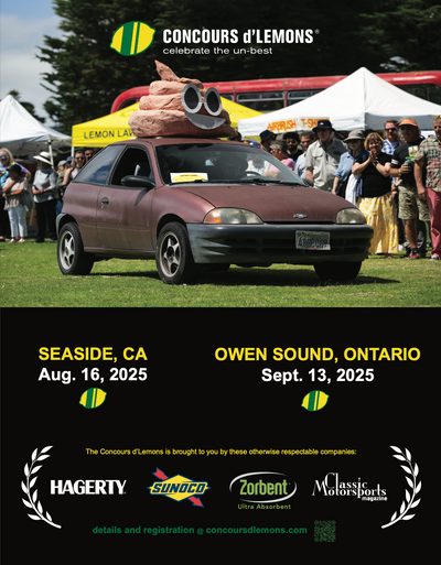 Concours d'Lemons - Monterey Car Week Events