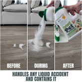 Zorbent® Sprinkle, Mix and Sweep Pet Cleanup 5 Qt Jug
