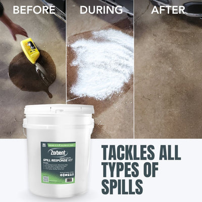 Zorbent® Spill Response Bucket Kit - Heavy Duty 5 Gallon