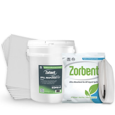 Zorbent® Spill Response Bucket Kit - Heavy Duty 5 Gallon