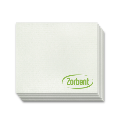 Zorbent® Towel 6pk - Natural | Reusable and Compostable