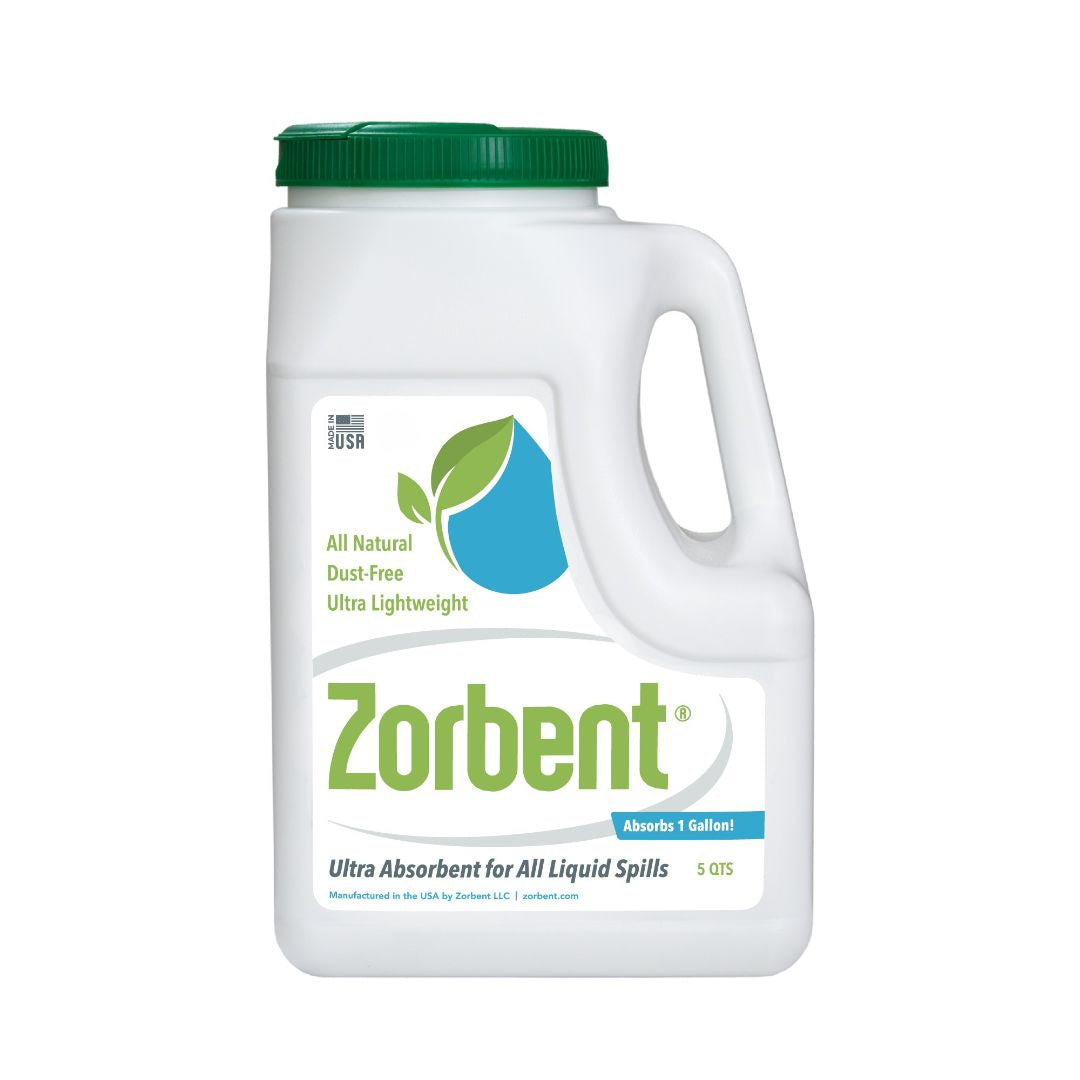 Zorbent® 5 Qt Shaker Jug | Absorb Liquid Spills