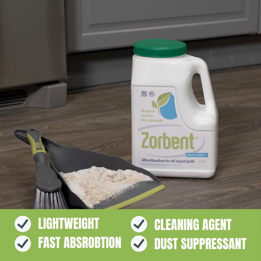 Zorbent® 5 Qt Shaker Jug | Absorb Liquid Spills