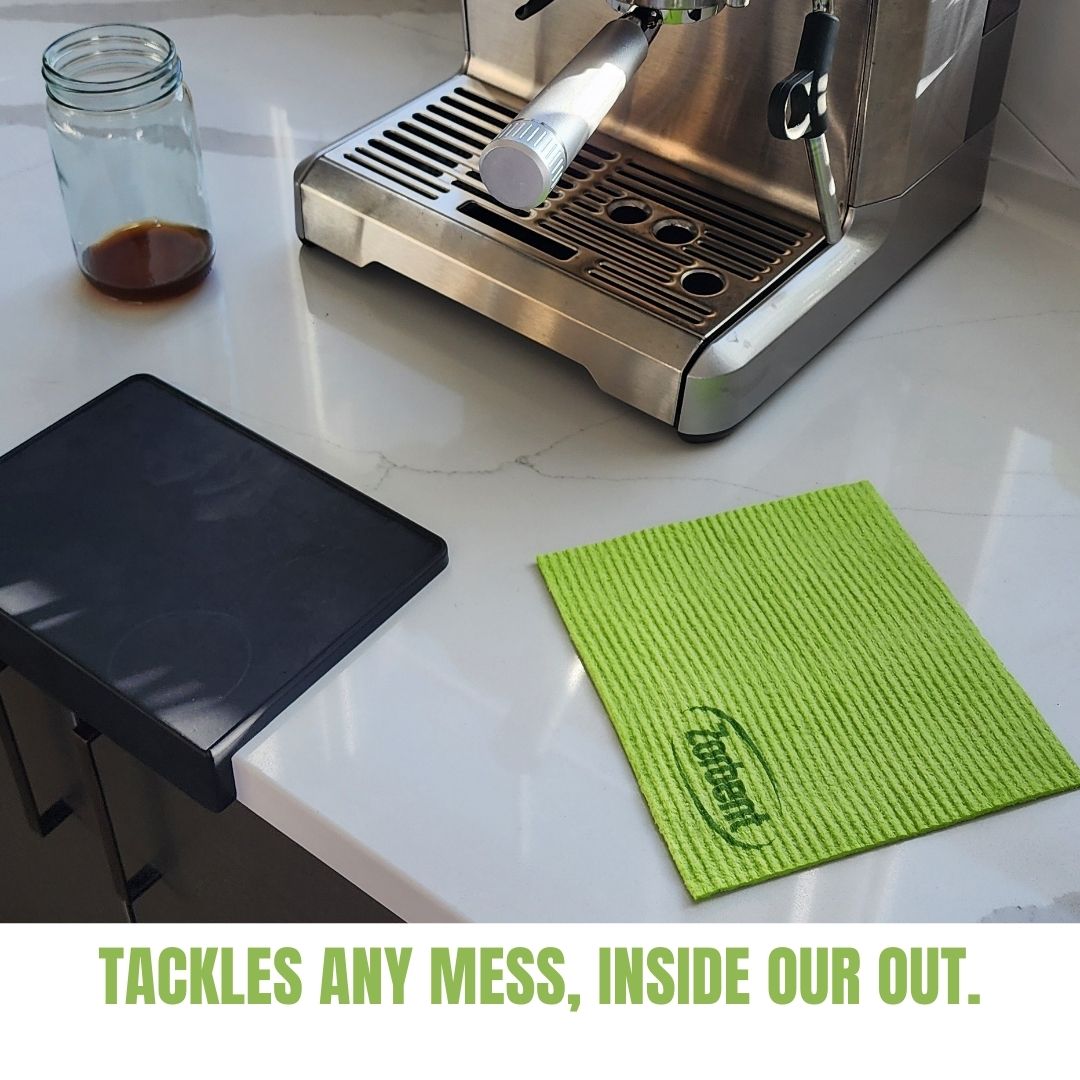 Zorbent® Towel 6pk - Green | Reusable and Compostable