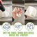 Zorbent® Towel 6pk - Natural | Reusable and Compostable