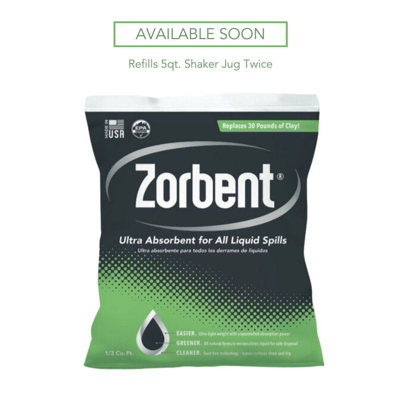 Zorbent® 1/3 Cu. Ft. Commercial Refill Bag